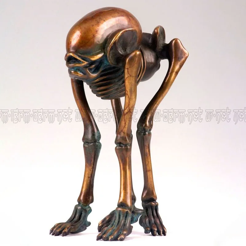 Hrブロンズエイリアンavpグッズモデルフィギュア玩具エイリアン