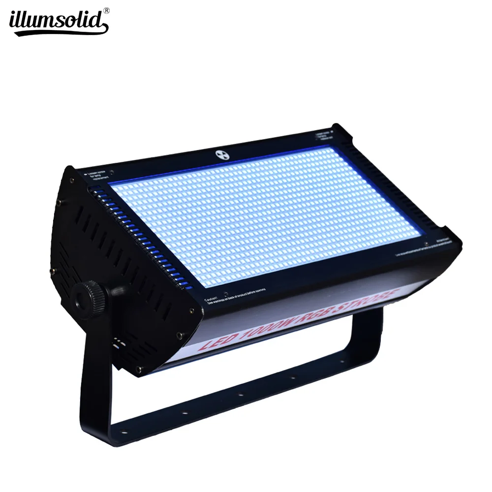 DMX 512 1000W RGB светодиодный стробоскоп высокая яркость внутреннее сценическое