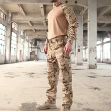 Gen 3 Военная камуфляжная форма тактическая рубашка брюки наборы открытый кемпинг стрельба футболка для охоты армейская боевая подготовка Одежда