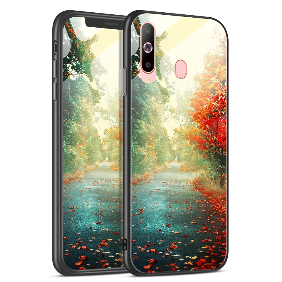 Чехол из закаленного стекла для samsung Galaxy A6S A8S A9S, противоударный силиконовый чехол из ТПУ для Galaxy A9, SM-A920F, чехлы для телефонов - Цвет: H111