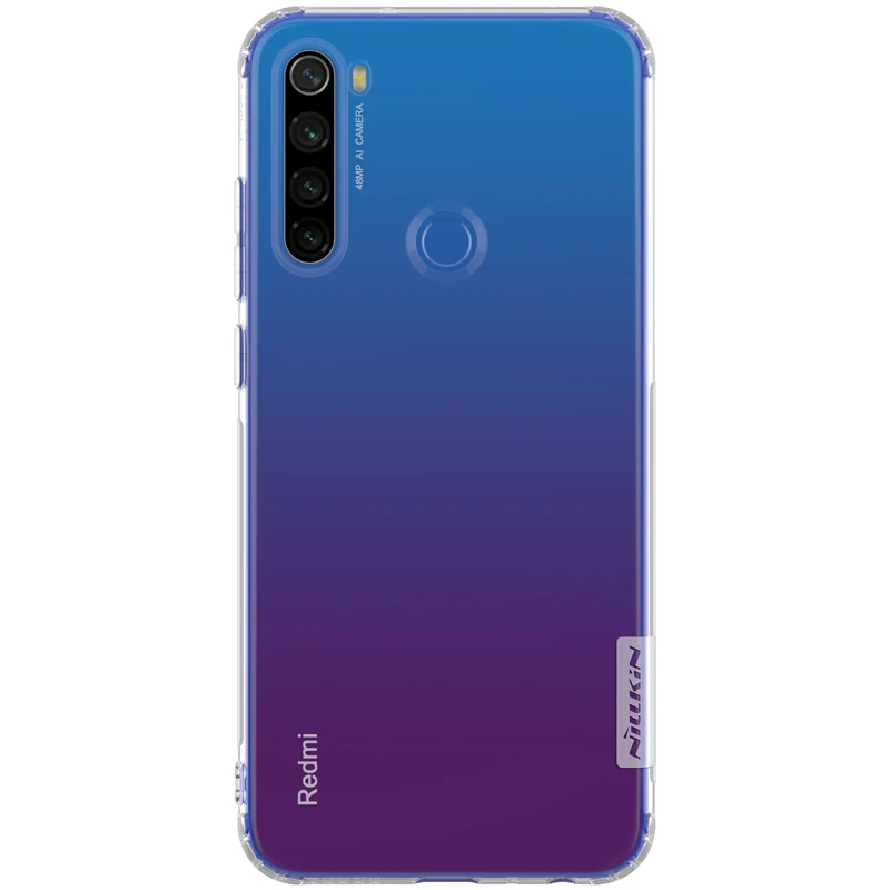 Для Xiaomi Redmi Note 8 T чехол NILLKIN натуральный прозрачный мягкий TPU чехол Redmi Note 8 T Note 8 T глобальная версия корпуса - Цвет: Transparent White