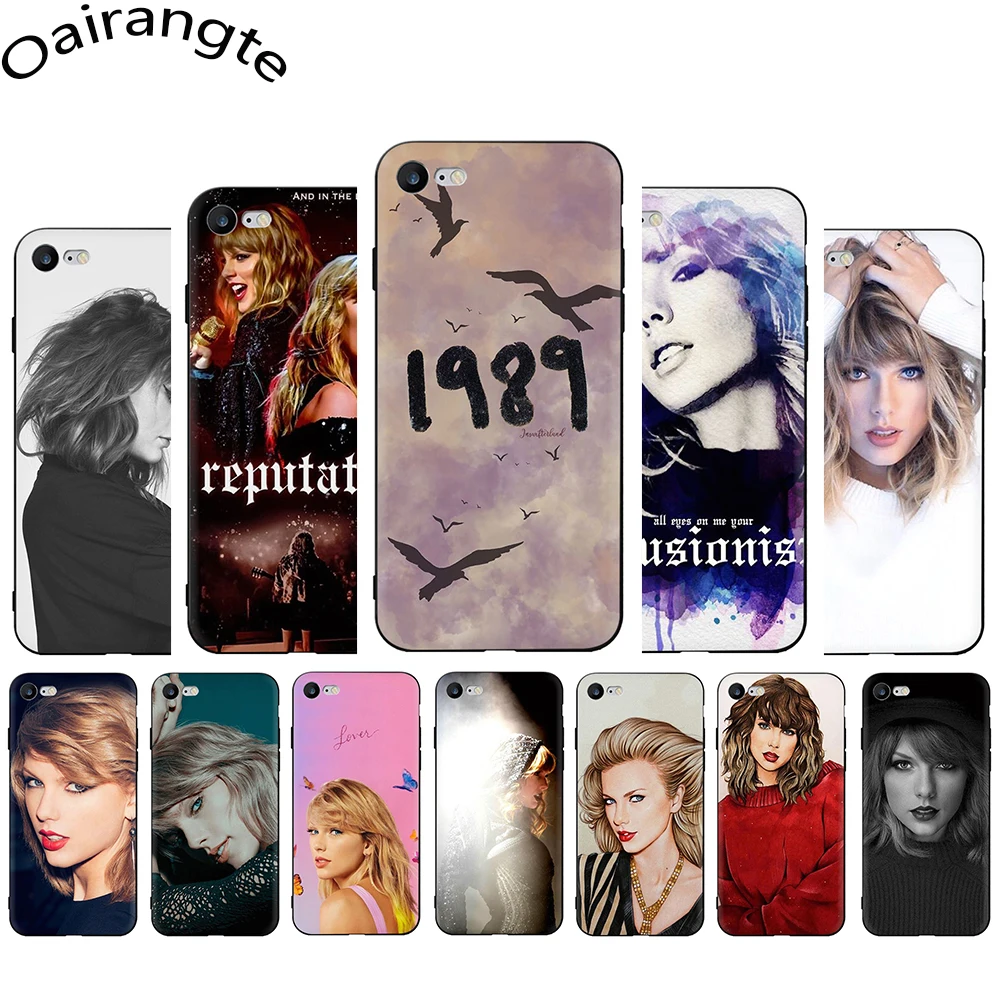 

Pop Reputation 1989 Taylor Soft Silicopne Phone Cover Case For iPhone 5 5S SE 2020 6 6S Plus 7 8 Plus X XS XR XS 11 Pro Max