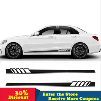 

Car reflective Stickers Accessories Reflective Warning Motorcycle Decorative Strip Waterproof for mercedes benz