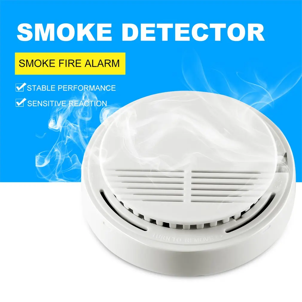 

Smoke detector fire alarm detector Independent smoke alarm sensor for home office Security photoelectric smoke alarm Fire Alarm