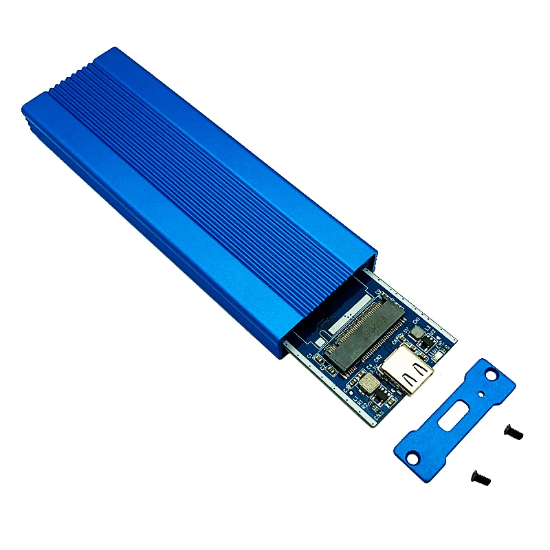 Корпус NVME M.2 полностью алюминиевый корпус для жесткого диска чехол для мобильного жесткого диска Тип C 3,1 ASM2362 m.2 USB3.1 PCIE SSD TYPEC SSD M2 чехол