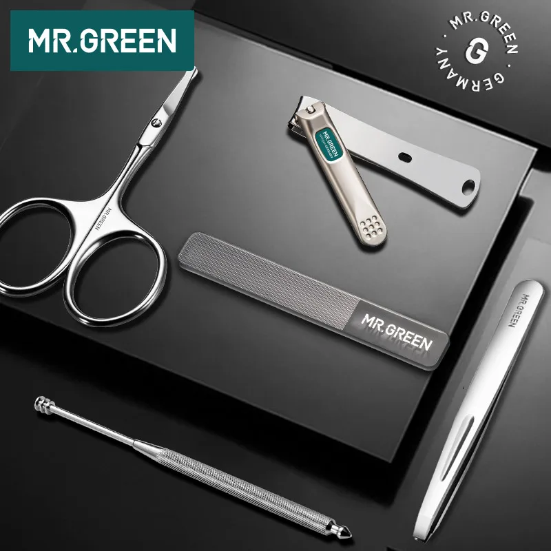 Mr. Green Набор ножей для мужчин и женщин домашние ножницы для ногтей из нержавеющей стали
