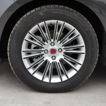 

3D 4D Carbon/Matte/Glossy Black 16" Wheel Rim Stickers For FIAT BRAVO 2009 16 ihch Wheel Decal Protective Vinyl Car Styling