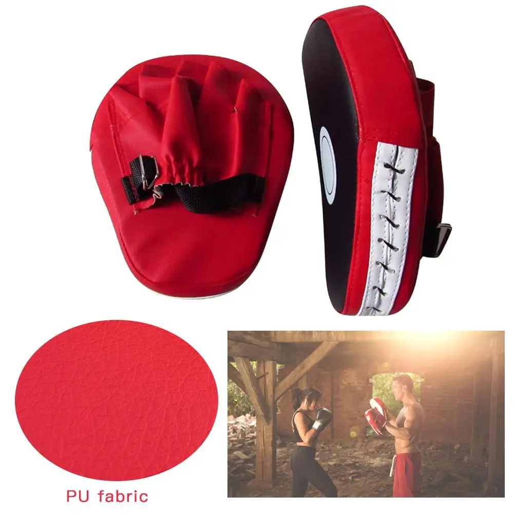 Боксерские перчатки подушечки для рук Target Pad Muay Thai Kick Focus Punch Pad каратэ, тхэквондо Mitt MMA Foam Boxer тренировочный шлем для кикбоксинга