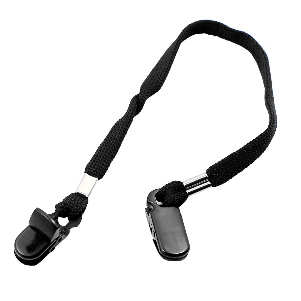 Portable Polyester Safety Wind Lanyard with Plastic Clips for Hat Scarf | Спорт и развлечения