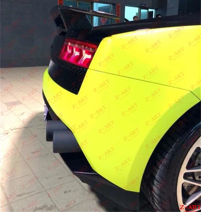 Z-ART для Lamborghini Gallardo LP550 LP560 LP570 задний спойлер из углеродного волокна заднее крыло из углеродного волокна для Lamborghini Gallardo