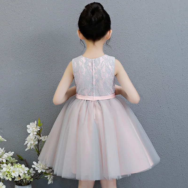 Europe And America Childrenswear CHILDREN'S Dress Princess Dress GIRL'S Vest Wedding Dress Lace Tutu Flower Boys/Flower Girls Pe