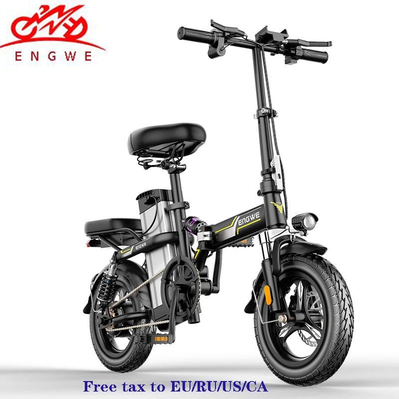  Smart Folding Electric Bike 14inch Mini Electric Bicycle 48V30A/32A LG Lithium Battery city EBike 3 - 33044207901