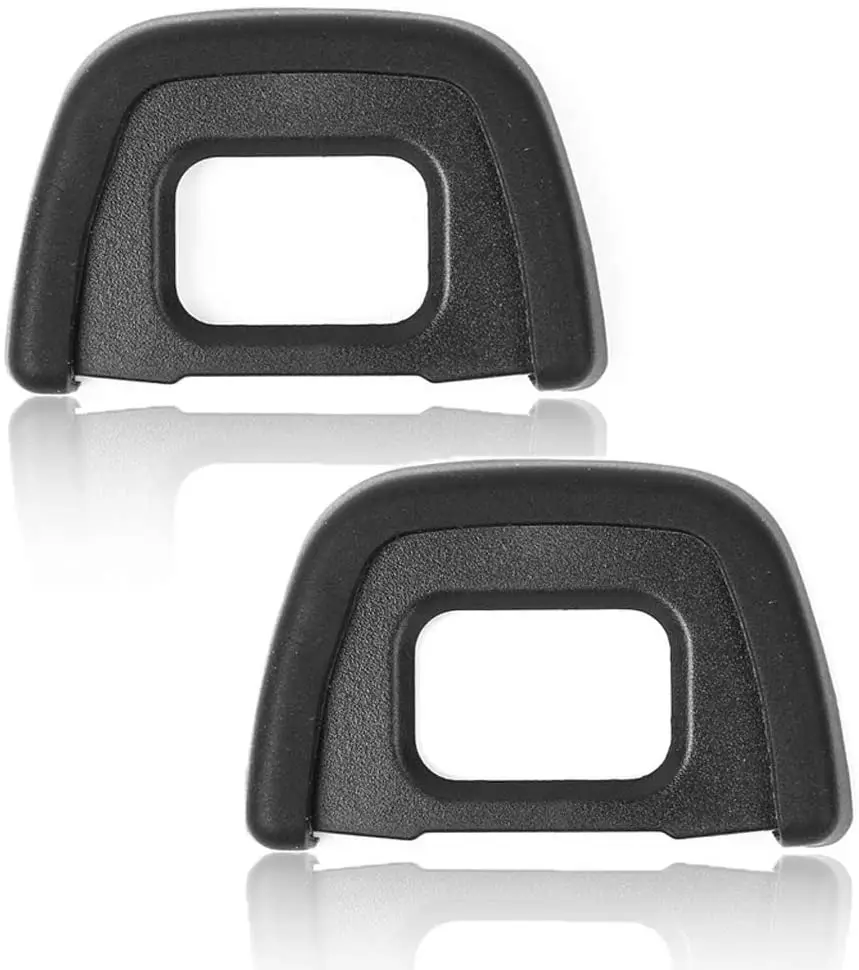Rubber EyeCup 2pcs For Nikon D600 D610 D700 D7000 D7100 D7200 D90 D80 D70S D70 D70S