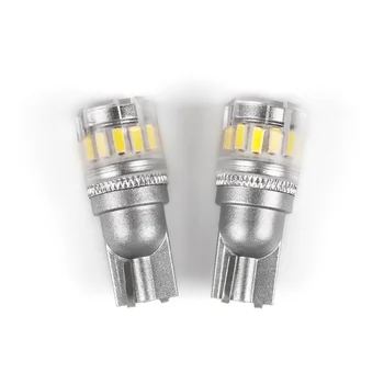 

T10 194 168 W5W LED Car Light Reading Door Corner Interior Signal Auto Bulb Plate License Warning Light 200LM White Red Yellow