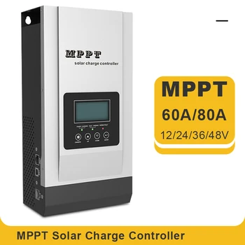 

80A MPPT Solar Controller 12V 24V 48V Solar Charger Regulator Battery 36V setting Charger Max 150VDC Controller Regulator