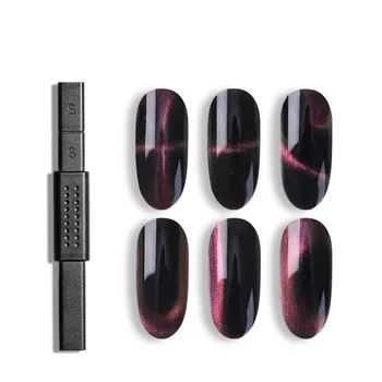 

1 Pc Magnetic Nail Art Stick 11 Styles 3D Cat Eyes Effect Strong Magnet Board Rod Painting Gel Nail Polish Manicure Tool