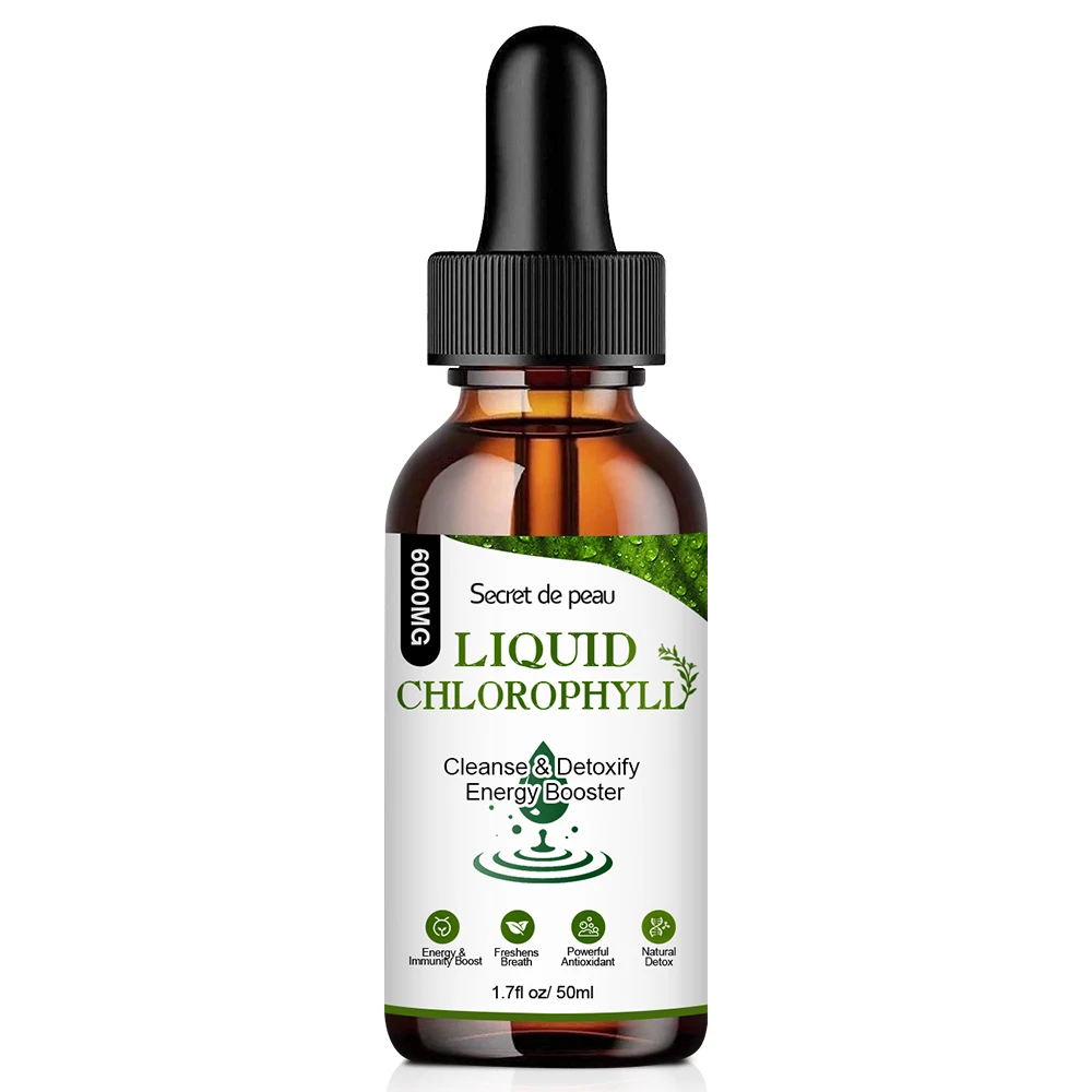 Секретная кожа жидкий хлорофилл печень детоксикация железная добавка богатые