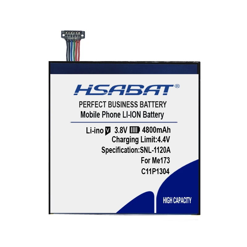 HSABAT 0 цикла 4800 мА/ч, Батарея для C11P1304 Asus Блокнот Hd 7 Me173x K00b HD7 ME173 K00U ME180A K00L Высокое качество батареи