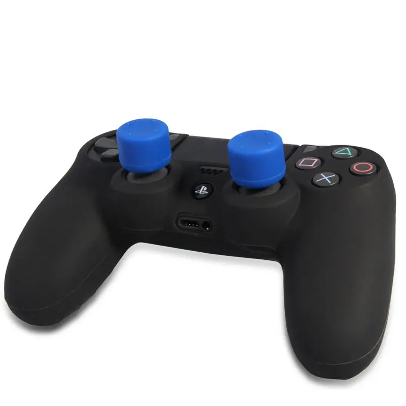 Для PS4 Тонкий комплект аксессуаров двойной контроллер зарядная станция + наушники + силиконовый чехол + Крышка для джойстика + вертикальная