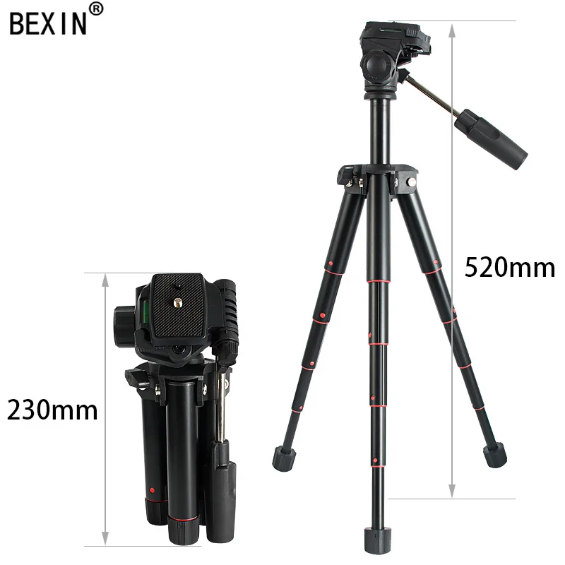  Desktop shooting mini tripod camera stand smartphones mount holder three-dimensional head tripod fo