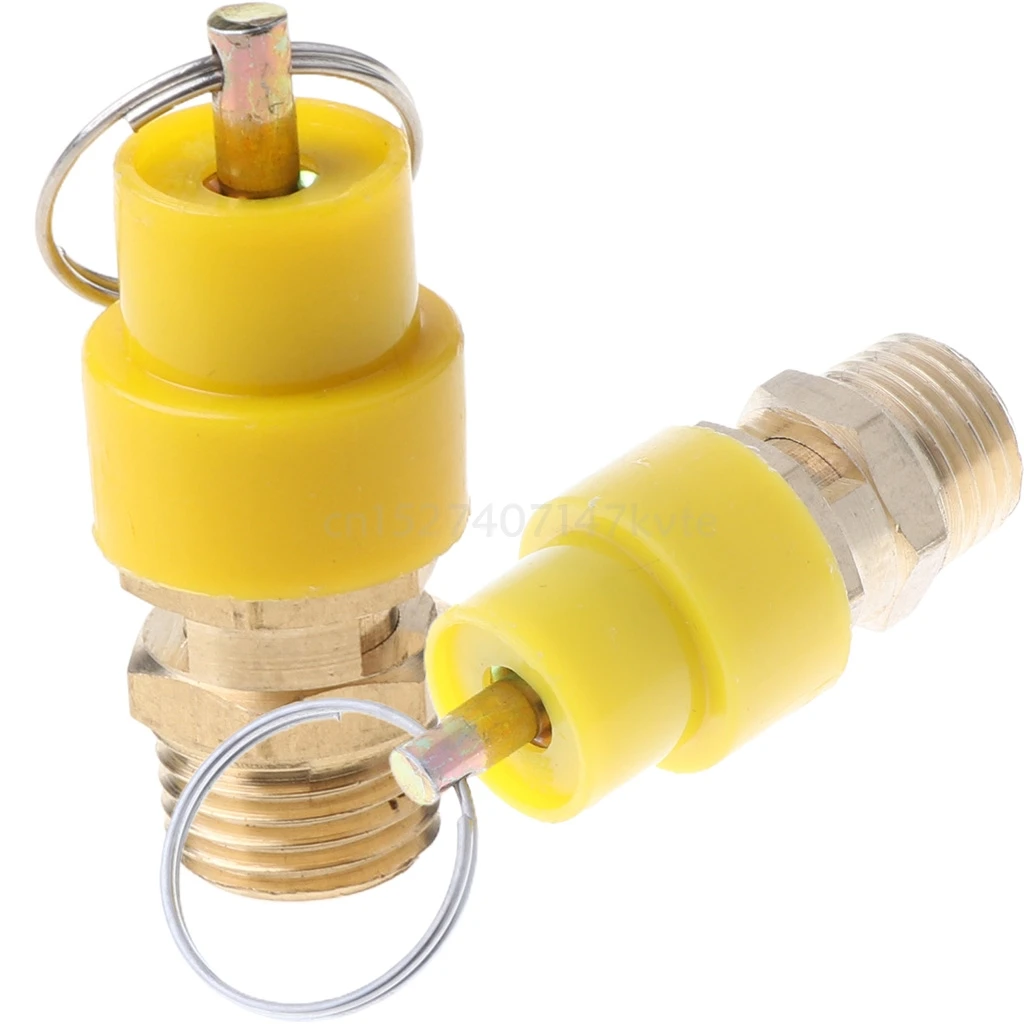 1/4 12 KG BSP compresor de aire válvula de seguridad regulador de alivio de presión 1PC