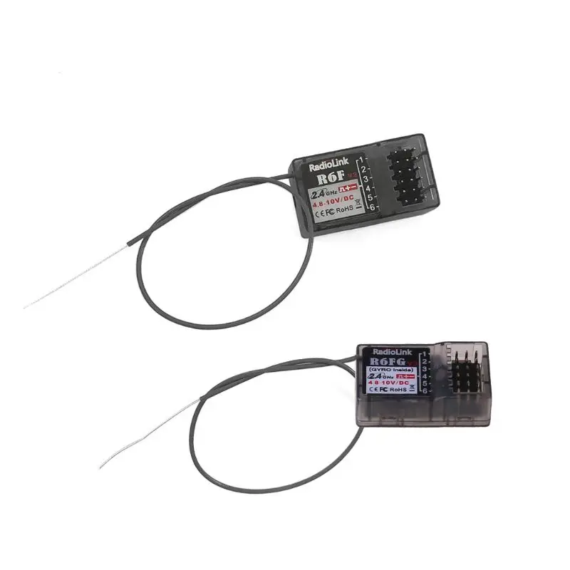 Radiolink R6FG R6F 2 4G приемник FHSS 6-канальный RX радио Управление Системы гироскопа
