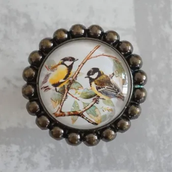 

Cute Birds Knobs Vintage Drawer Dresser Knobs Handmade Cupboard Pulls Handle Chic Kitchen Cabinet Knobs Furniture Hardware