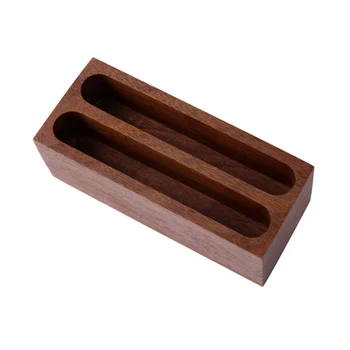 

Bedroom Accessories Organizer Business Card Holder Stand Anti-slip Gift Storage Office Table Wooden Desktop Large Capacity Home