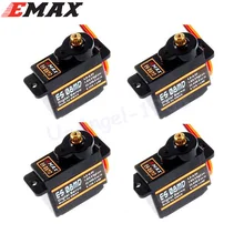 4x EMAX ES08MDII ES08MD II  Metal GEAR Digital Servo up sg90 ES08A ES08MA MG90S TREX 450 Free shipping