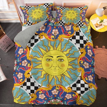 

Bohemian Style Duvet Cover Set with Pillowcase Mandala Breathable Bedding Sets Twin Full Queen King Bedclothes Wholesale Price
