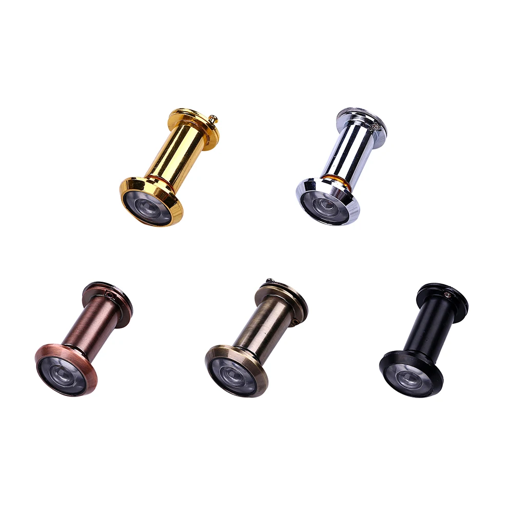 

2019 Door Viewer 220 Degree 16mm Adjustable Alloy Tamper Home Security Camera Home Optical Glass Anti-Theft Video Eye Magic Door