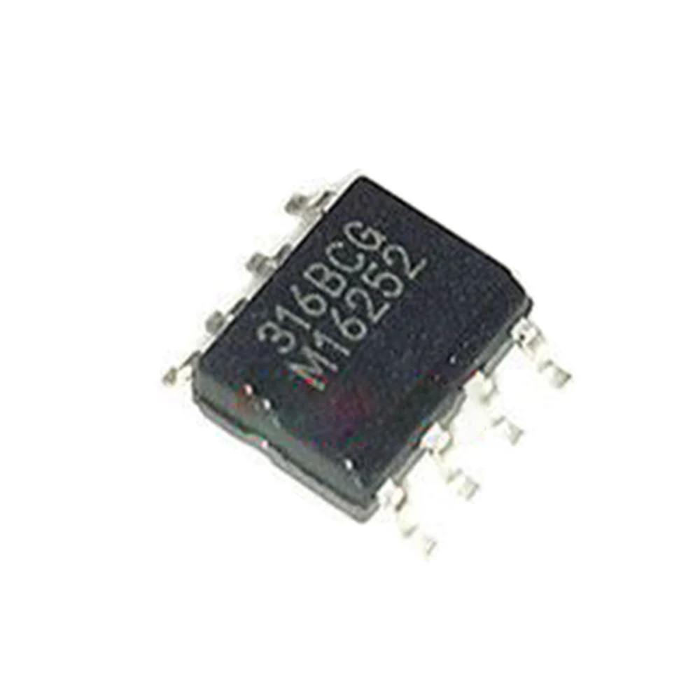 

10pcs/lot New MLX90316KDC-BCG 316BCG SOP-8 Analog output 360 degree Angle sensor chip
