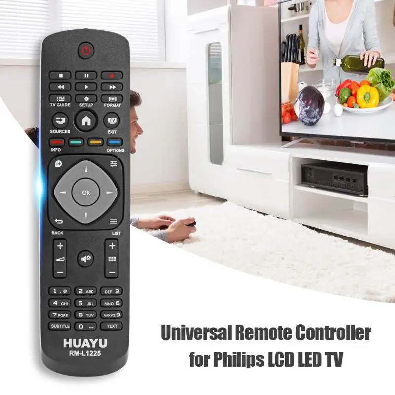 

Replacement RM-L1225 Remote Control Controller for Ph-ilips LCD LED Smart TV