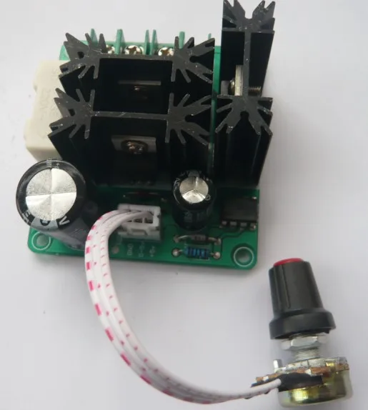 ШИМ регулятор двигателя пост. Тока PLC регулятор скорости 0-5V регулировка скорости 5 V-90 V 15A