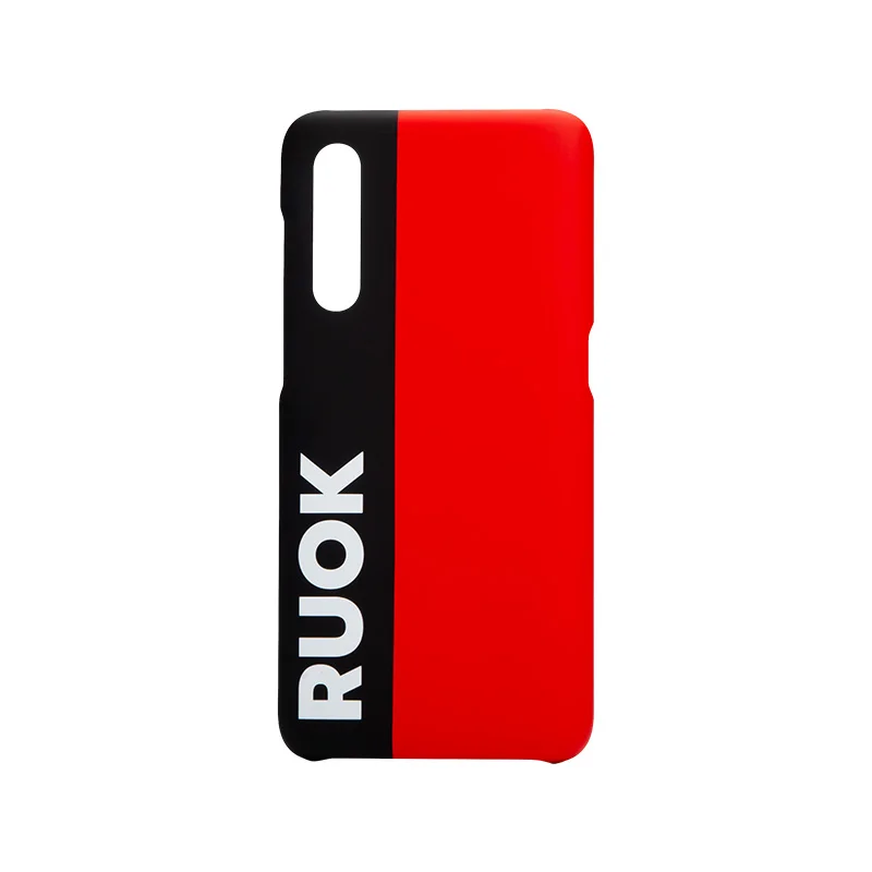 RUOK Red Чехол для Xiaomi mi 9 ARE U OK PC мобильный чехол для телефона mi 9 AUOK защитный корпус ультра-тонкий противоударный чехол для мобильного телефона - Цвет: RUOK Red
