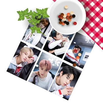 

18 Pcs/Set Kpop NCT127 Wentai Yidong World Tour LOMO Photo Card Sticker Sticky Photocard Poster Stationery Set Fan Gift Series