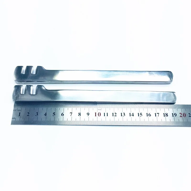 2 unids/set de planchas de flexión para extremidades superiores instrumentos quirúrgicos ortopédicos veterinarios