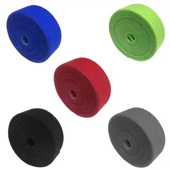 

2/3/4m Home Reusable Magic Tape Cable Winder Organizer Roll Binding Strap Ties Nylon Polyester Blend Material