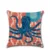 Sea Turtle Nautical Mermaid Pattern Cotton Linen Throw Pillow Cushion Cover Car Home Decoration Sofa Decorative Pillowcase 40018 30