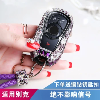 

2020 diamond car key case For Buick for OPEL Astra Buick ENCORE ENVISION NEW LACROSSE interior accessories key case for car new