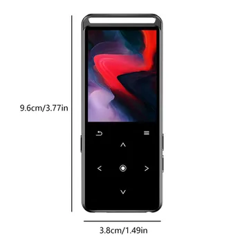 

M6 Bluetooth 5.0 Lossless MP3 Player 16GB Hifi Portable Audio Walkman With FM Radio Ebook Voice Recorder