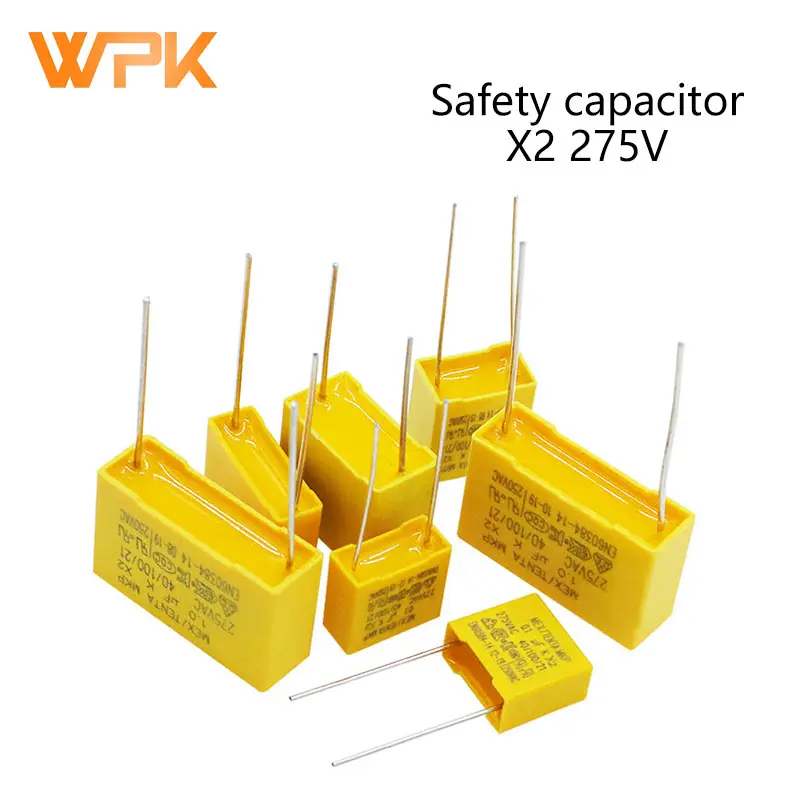 Safety Capacitor X2 275V 104K 1UF/0.68/0.33/0.22/0.1uf/0.47UF Correction 10pieces | Электронные компоненты и