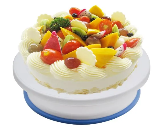 

Hot selling plastic mini Cake Decorating Turntable Revolving Rotating Cake Stand