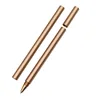 1 pcs Brass ballpoint pen 0.5mm Copper pen Student school office writing pen Holiday Promotion Gift Pen Not tired of writing ► Photo 3/6