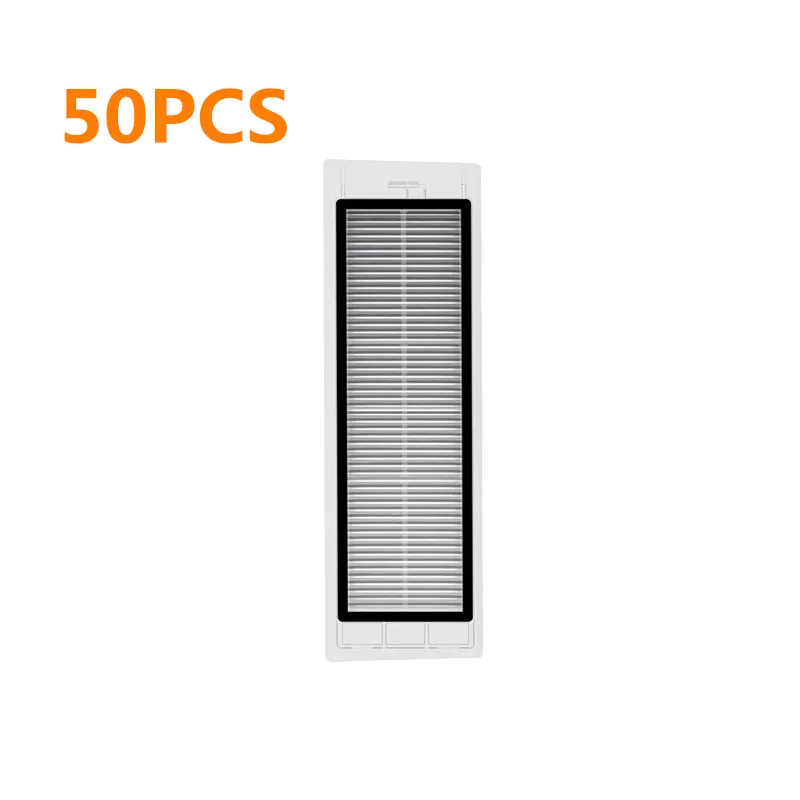 

50 шт в наборе, моющийся фильтр Hepa воздушный фильтр для Roborock S5 Max S6 Max S6 чистый S6 Запчасти для робота-пылесоса Наборы Замена уборочная машина