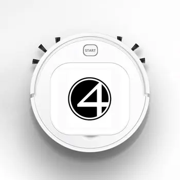 

Auto USB Sweeping 1800Pa Multifunction Smart Robot Vacuum Cleaner Dry Wet Floor Cleaner Fantastic Four Logo