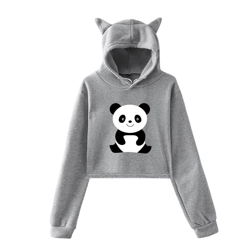 Kawaii Hoodie 10 Kawaii/толстовки с принтом панды для девочек-подростков; худи в стиле Харадзюку; Женская толстовка в стиле Харадзюку; пуловеры с капюшоном; сезон осень-зима; милые топы - Color: Kawaii Hoodie 10