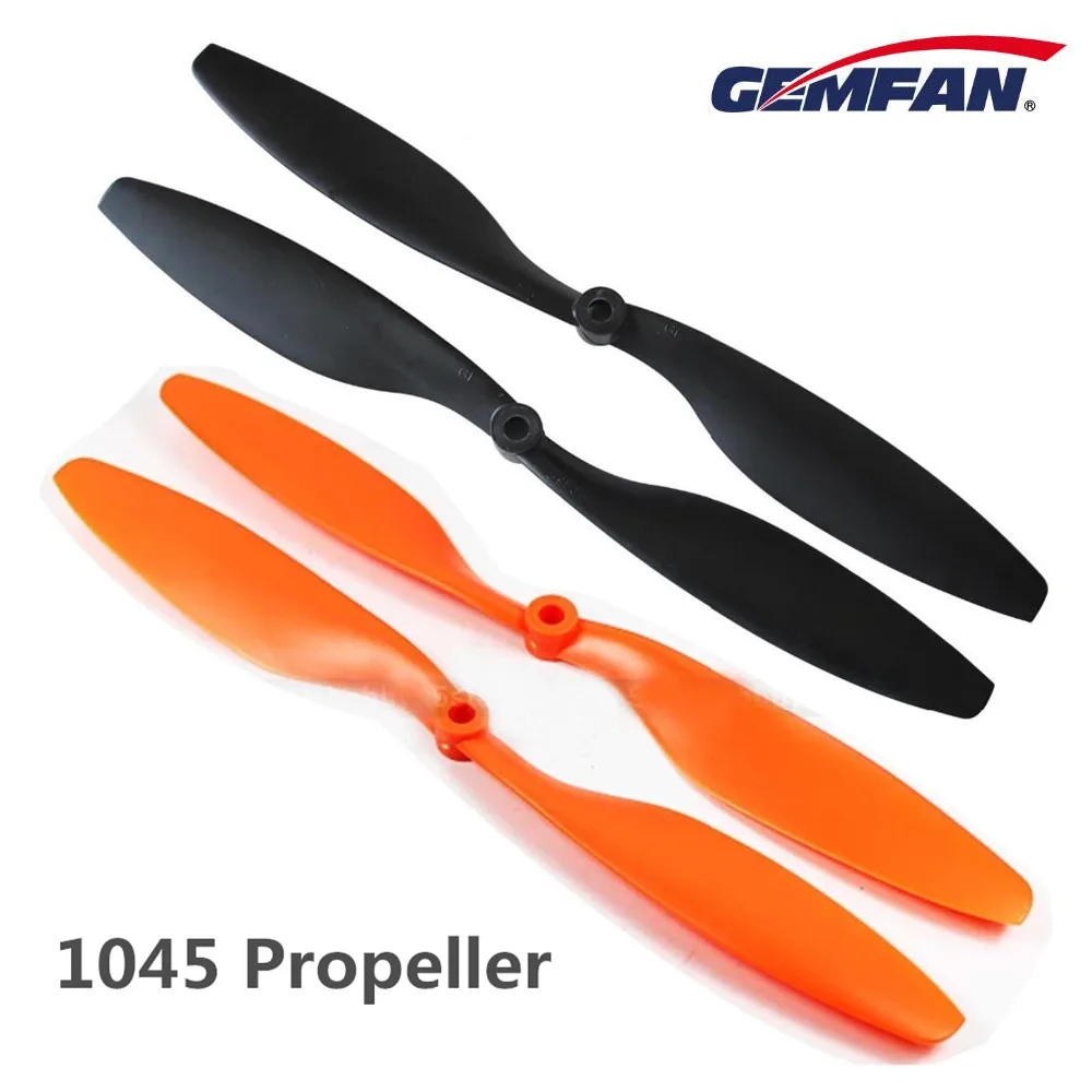 1 пара GemFan 1045 пропеллер ABS CW CCW реквизит для RC F450 F550 X525 Квадрокоптер Hexrcopter | Игрушки