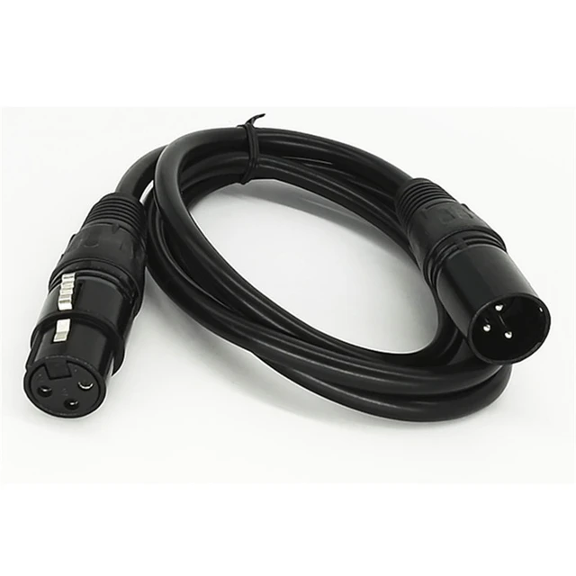 3Pin Dmx Cable Xlr Connector Dmx512 Signal Line For Dmx Controller Wireless  Disco Light Laser Light