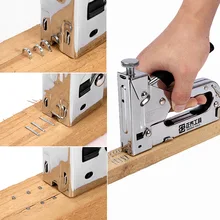 Положительный однородный ручной гвоздильный пистолет для ногтей тройное использование u-типа пневматическая полоса пистолет для ногтей u-образный d-образный Т-образный пистолет для завинчивания шурупов м